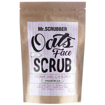 Скраб для обличчя з вівсяними пластівцями Mr.Scrubber Oats Face Scrub фото