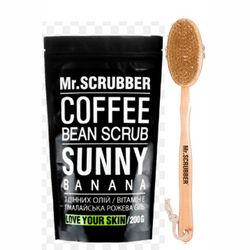 Набір для душа Mr.Scrubber Shower Set (scrub/200ml + brush) фото