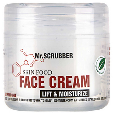 Антивіковий крем для обличчя Mr.Scrubber Skin Food Lift & Moisturize Face Cream фото