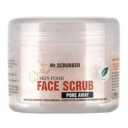 Скраб для обличчя з маслом моркви Mr.Scrubber Skin Food Pore Away Face Scrub фото