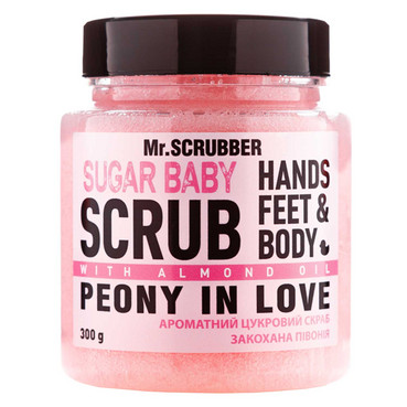 Цукровий скраб для тіла Mr.Scrubber Sugar Baby Peony in Love фото