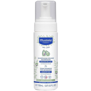Пінка-шампунь для новороджених Mustela Bebe Foam Shampoo for Newborns фото