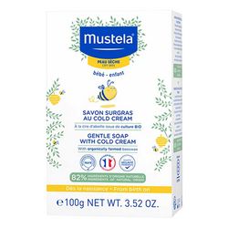 Нежное мыло с колд-кремом Mustela Gentle Soap With Cold Cream фото