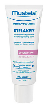 Кераторегулюючий крем від молочних кірочок Mustela Stelaker Kerato-Regulating Care фото