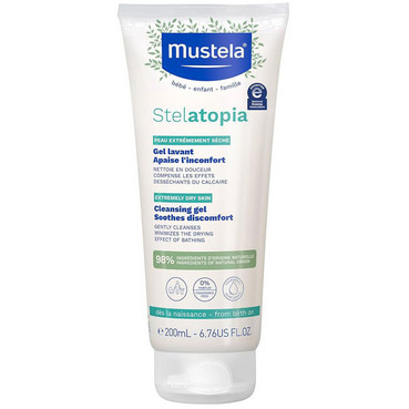 Stelatopia Ніжний очищуючий гель для атопічної шкіри Mustela Stelatopia Cleansing Gel Lavant фото