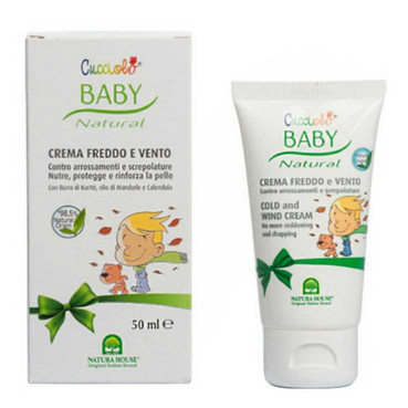 Захисний дитячий крем від холоду і вітру Natura House Cucciolo Baby Cream фото