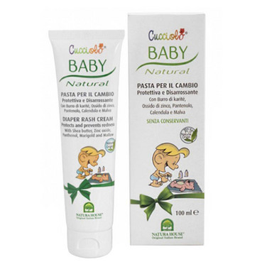 Крем проти попрілості для дітей Natura House Cucciolo Baby Diaper Rash Cream фото