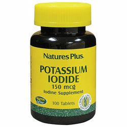 йодистый калий 150 мкг natures plus potassium iodide фото