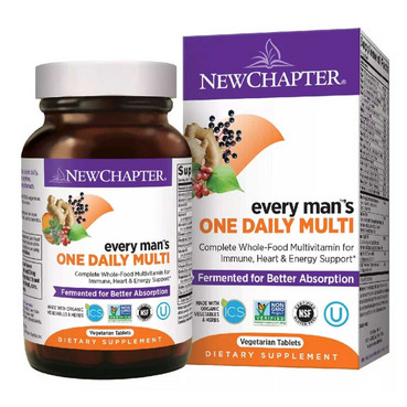 Фото Ежедневные мультивитамины для мужчин New Chapter Every Man`s