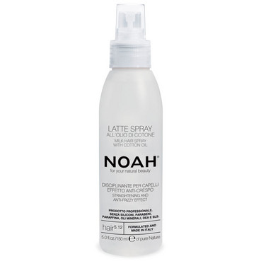 Спрей для випрямлення кучерявого волосся з олією бавовни NOAH Hair Spray With Cotton Oil фото