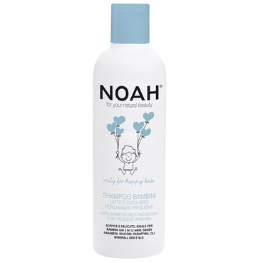 Дитячий шампунь з молоком та цукром для щоденного використання NOAH Kids Shampoo For Frequent Use фото