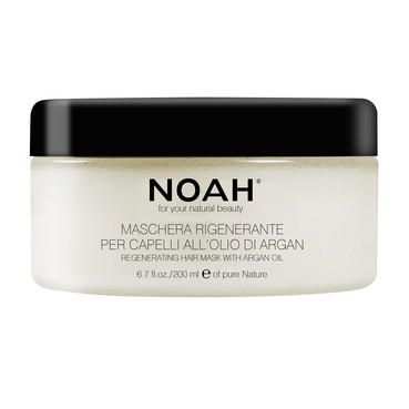 Маска для регенерації волосся з аргановою олією NOAH Regenerating Hair Mask фото