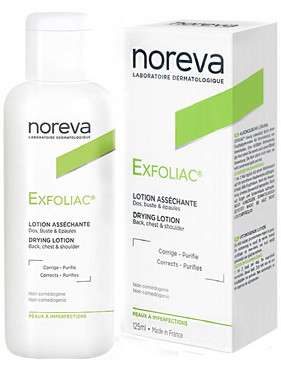 лосьон для лица и тела noreva laboratoires exfoliac lotion фото