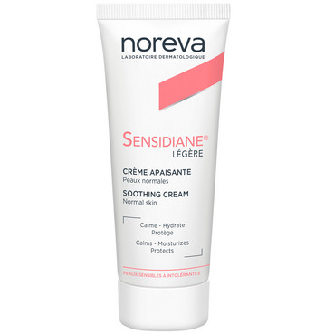 крем для обличчя з легкою текстурою noreva laboratoires sensidiane legere soothing cream normal skin фото