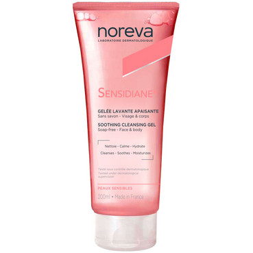 Гель очищуючий заспокійливий Noreva Laboratoires Sensidiane Soothing Cleansing Gel фото