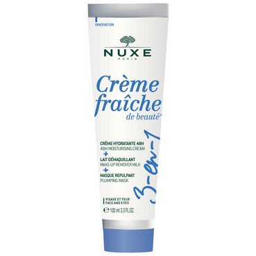 Крем-фреш 3 в 1 для обличчя та контуру очей Nuxe Creme Fraiche 48h Moisturizing Crème 3-in-1 фото