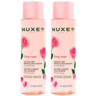 Набір міцелярної води Nuxe Very Rose Soothing Cleansing Micellar Water DUO (2*400ml/micellar/water) фото