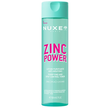 Очищувальний лосьйон проти прищів Nuxe Zinc Power Purifying and Spot Control Toner фото