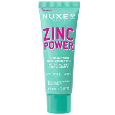 Матуючий флюїд для звуження пор Nuxe Zinc Power Mattifying Fluid Pore Minimizer фото