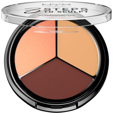 Фото Палетка для контуринга NYX Professional Makeup 3 Steps To Sculpt Face Sculpting Palette