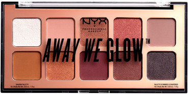 Палетка тіней NYX Professional Makeup Away We Glow Shadow Palette фото