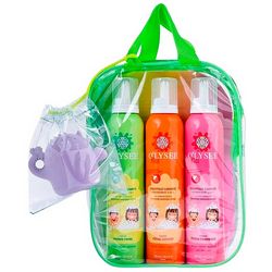 Набір дитячих пінок 3 в 1 для купання + іграшка O&sq;lysee (foam/3x250ml + acc/1pc + bag/1pc) фото