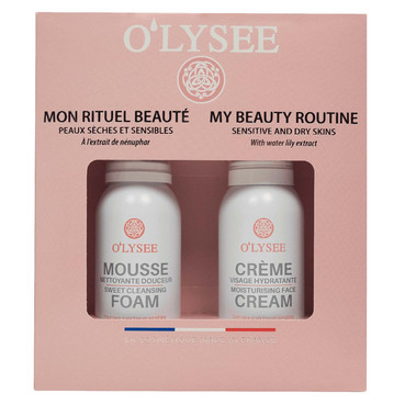 Набір для обличчя O'lysee My Beauty Routine (foam/100ml + cr/75ml) фото
