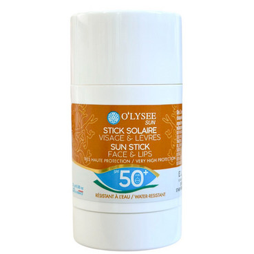 Сонцезахисний стік для обличчя з SPF 50+ O'lysee Sun Stick Face & Lips SPF50+ фото
