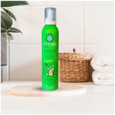 дитяча крем-пінка для купання 3 в 1 з ароматом яблука та груші o&sq;lysee whipped shower foam apple & pear фото