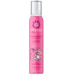 Дитяча крем-пінка для купання 3 в 1 з ароматом полуниці та малини O&sq;lysee Whipped Shower Foam Strawberry & Raspberry фото
