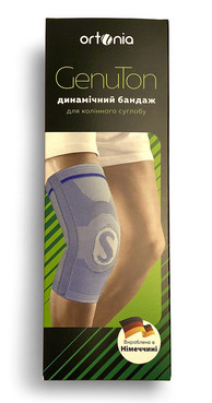 Динамічний бандаж для колінного суглобу Ortonia® GenuTon фото