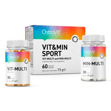 Витаминно-минеральный комплекс для спорта OstroVit Vit & Min Sport фото
