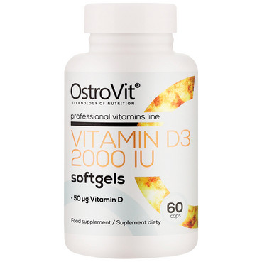 Витамин D3 2000 МЕ OstroVit Vitamin D3 2000 IU фото