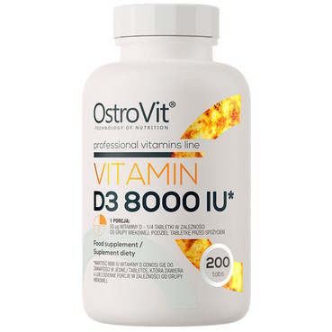 Витамин D3 8000 МЕ OstroVit Vitamin D3 8000 IU фото