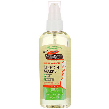 Масажна олія від розтяжок Palmer's Cocoa Butter Formula Massage Oil For Stretch Marks фото