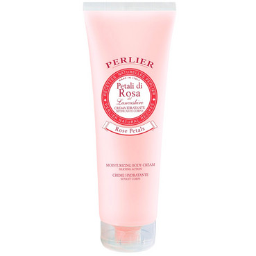 зволожуючий крем для тіла &bq;пелюстки троянд&bq; perlier rose petals moisturizing body cream фото