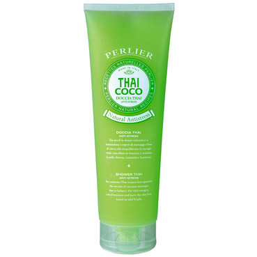 Гель для душу з тайським кокосом Perlier Thai Coco Shower Gel фото