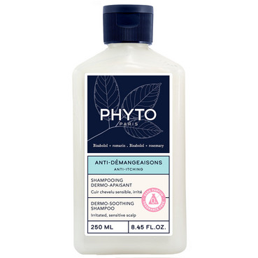 Заспокійливий шампунь для волосся Phyto Anti-Itching Dermo-Soothing Shampoo фото