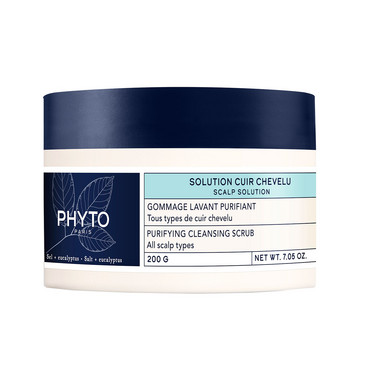 Очищувальний скраб для шкіри голови Phyto Scalp Solution Purifying Cleansing Scrub фото