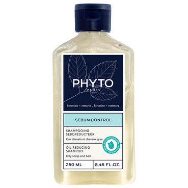 Себорегулюючий шампунь для волосся Phyto Sebum Control Oil-Reducing Shampoo фото