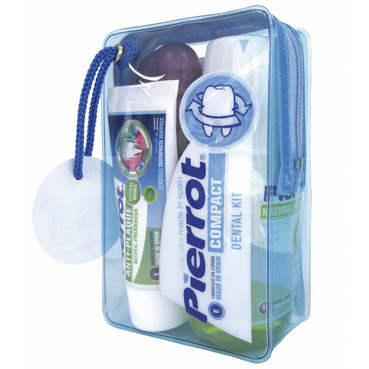 Набір для подорожей Pierrot Orthodontic Dental Kit Complete (tpst/30ml + tbrsh/1шт + m/wash/100ml + floss/30m) фото