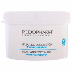 Маска увлажняющая для ладоней и стоп с микросеребром Podopharm Professional Hand And Foot Mask With Microsilver фото