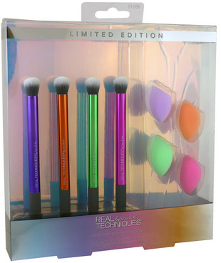 Набір пензлів і спонжів для макіяжу  фото