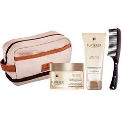 Набір &bq;Absolue Keratine&bq; для дуже пошкодженого волосся Rene Furterer Absolue Keratine Kit (mask/200ml + shmp/200ml + comb) фото