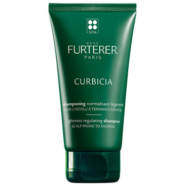 Легкий регулюючий шампунь для жирного волосся Rene Furterer Curbicia Lightness Regulating Shampoo фото