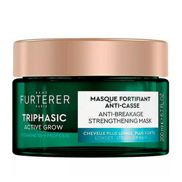 Маска-активатор росту волосся Rene Furterer Triphasic Active Grow Anti-Breakage Strengthening Mask фото