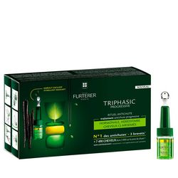 Комплекс при прогресивному випадінні волосся Rene Furterer Triphasic Progressive Anti-Hair Loss Ritual (8*5,5ml) фото