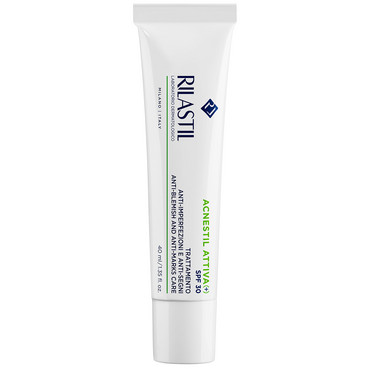 Крем для комплексного догляду за шкірою, схильною до акне з SPF 30 Rilastil Acnestil Attiva (+) Cream SPF30 фото