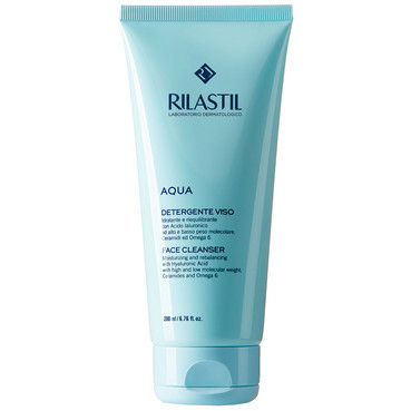 Делікатний очищуючий гель для обличчя Rilastil Aqua Face Cleansing Gel фото