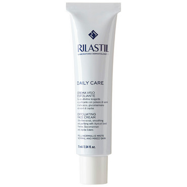 Крем-пілінг для нормальної та комбінованої шкіри обличчя Rilastil Daily Care Exfoliating Face Cream фото